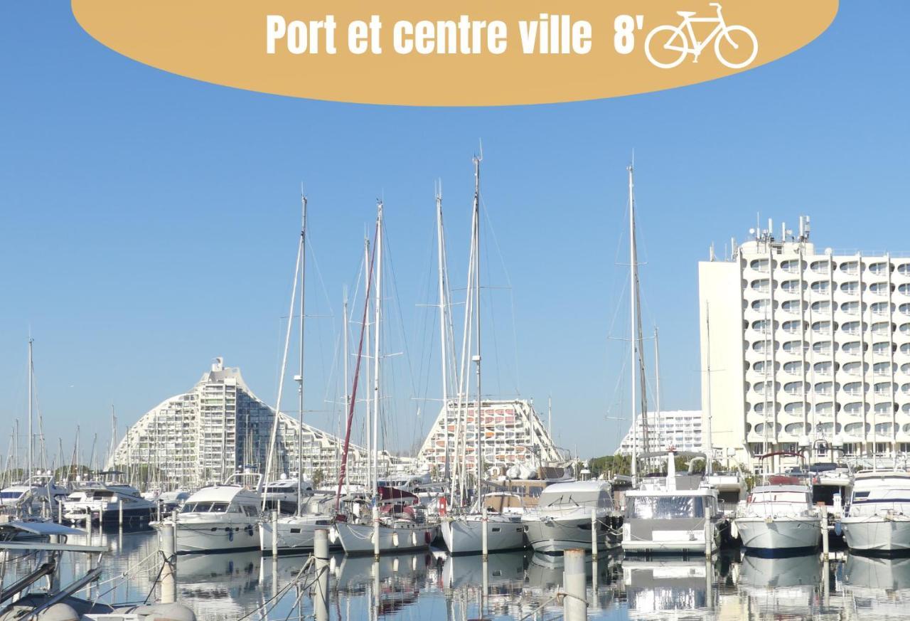 La Casita - Studio Confort Avec Terrasse Et Parking Prive- La Grande Motte, Montpellier מראה חיצוני תמונה