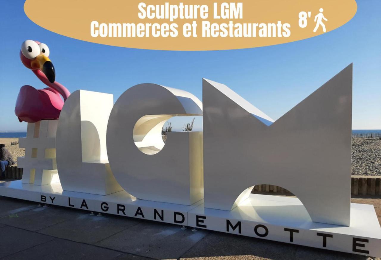 La Casita - Studio Confort Avec Terrasse Et Parking Prive- La Grande Motte, Montpellier מראה חיצוני תמונה
